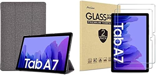 Procase Galaxy Tab A7 10.4 Case 2020 T500 T505 T507 צרור עם [2 חבילה] Procase Galaxy Tab A7 10.4 2020